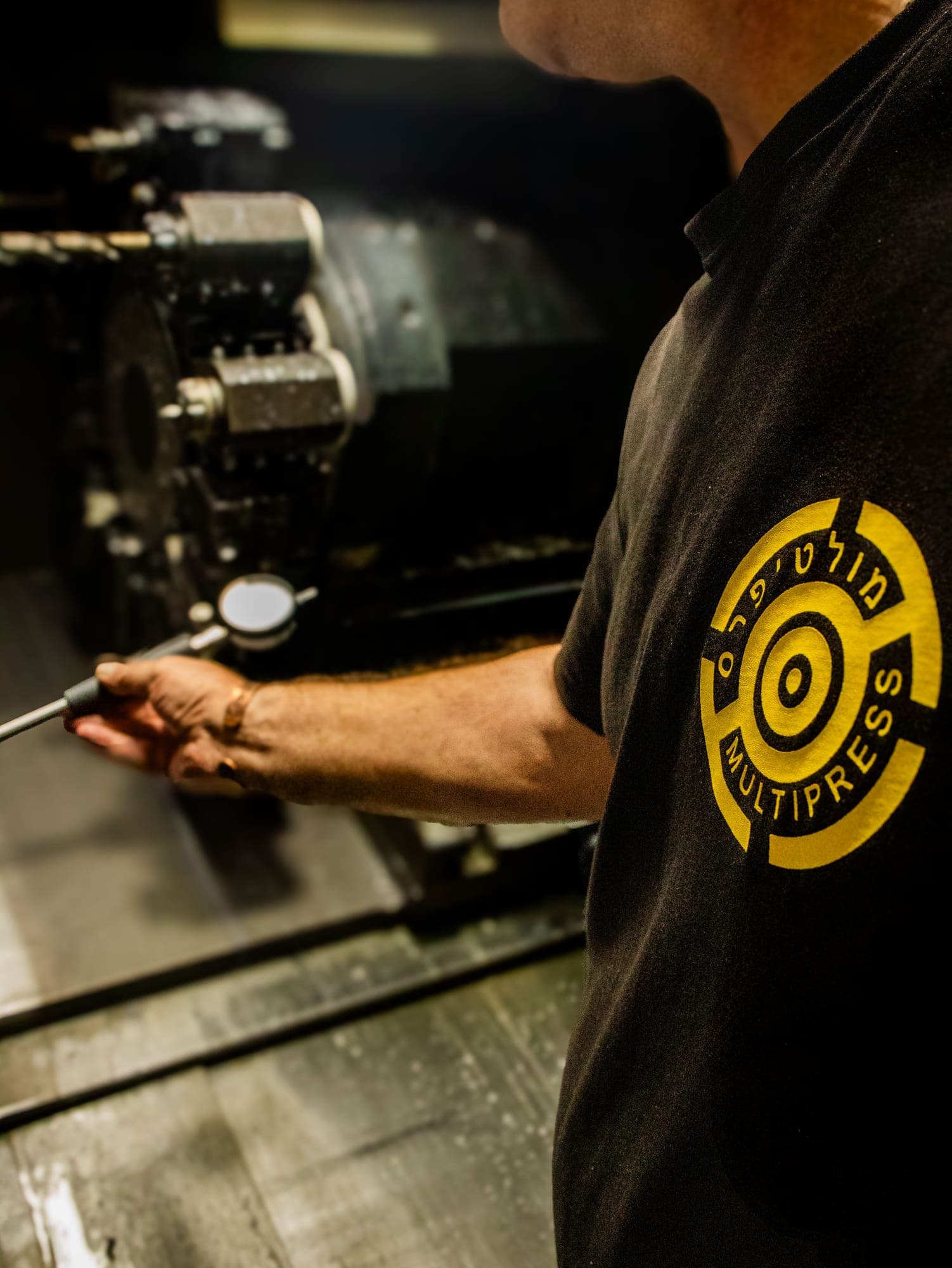 Multipress precision manufacturing factory floor